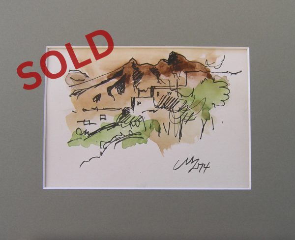 New-Mexico-Milford-Zornes SOLD